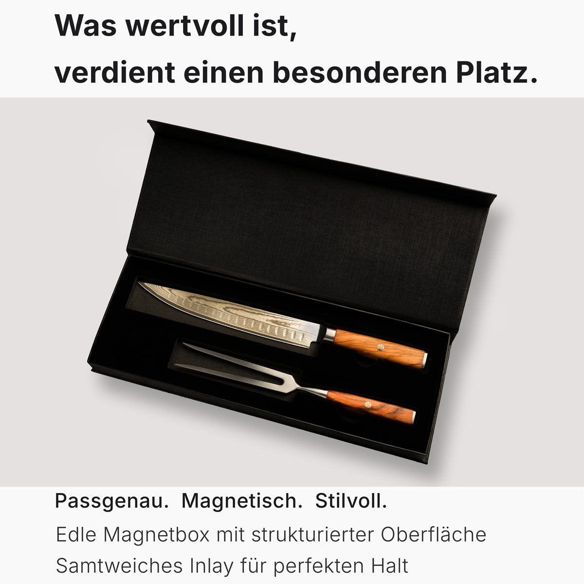 Schneidset Deluxe in edler Geschenbox