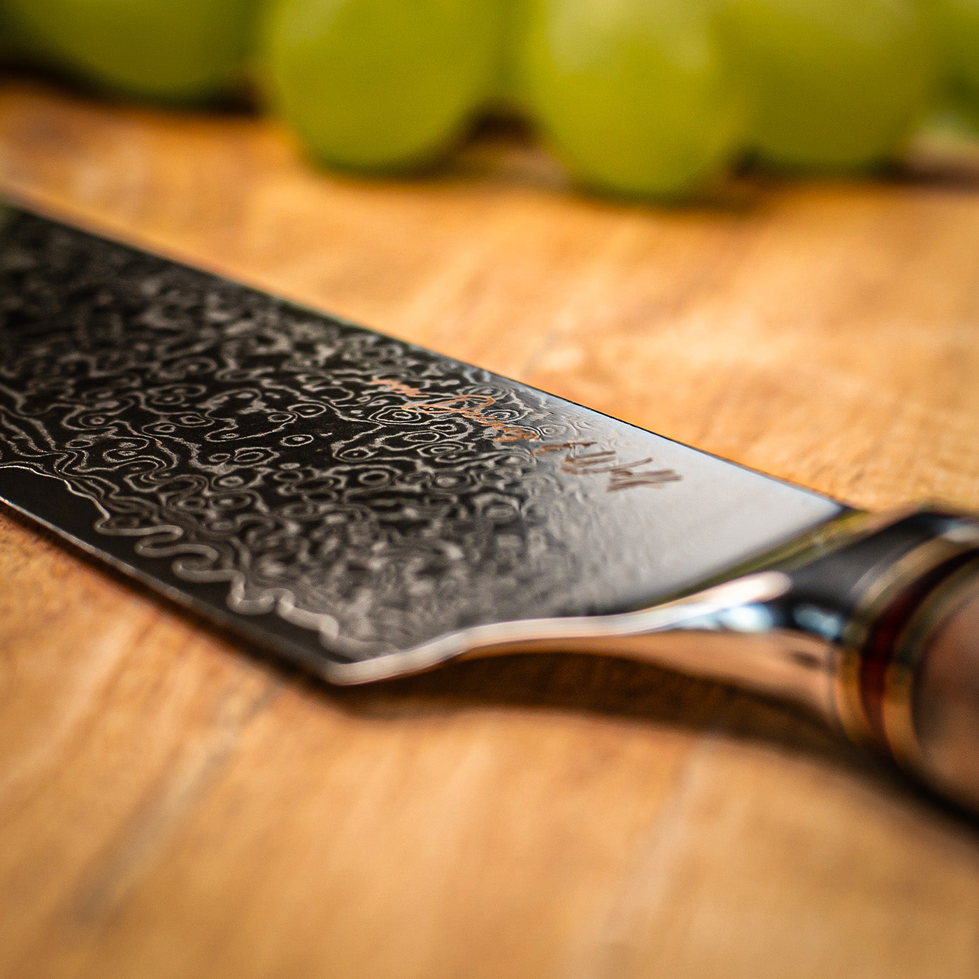 Damast Messerset "Resin"