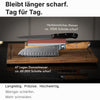Damastmesser bleiben 12x länger scharf