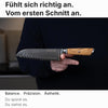 Damastmesser sind perfekt ausbalanciert für ermüdungsfreies Arbeiten