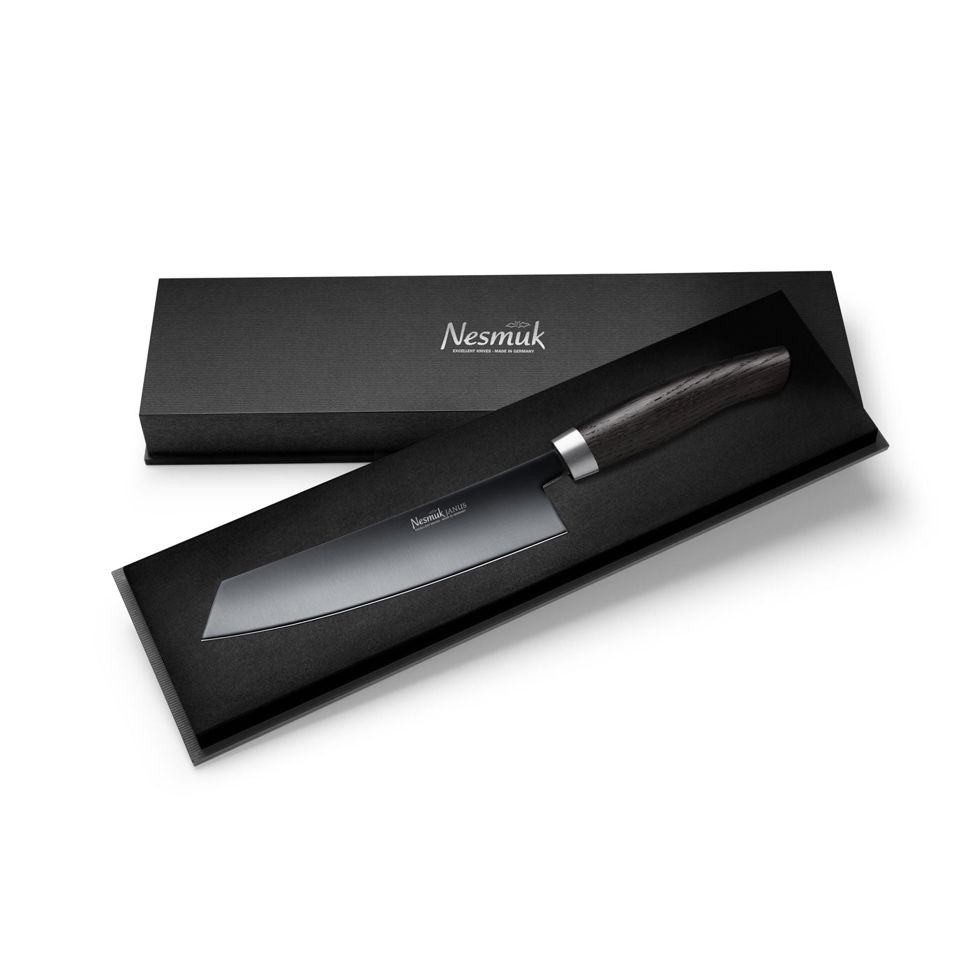 JANUS Kochmesser 180 Mooreiche Schatulle